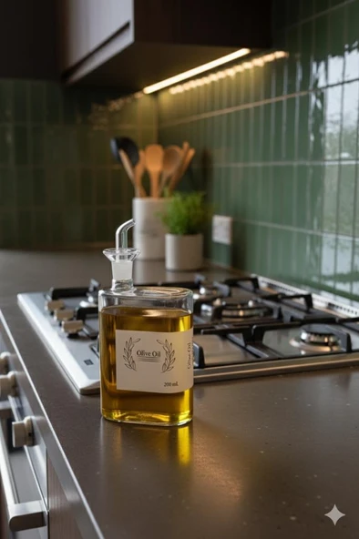 Bambum Kimera - Yağdanlık Cam Kapaklı 200ml - Resim 2