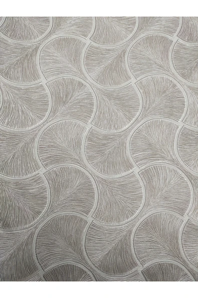 Adawall Omega 23201-4 Koyu Gri Istiridye Desenli Duvar Kağıdı 16,50m2 - 4