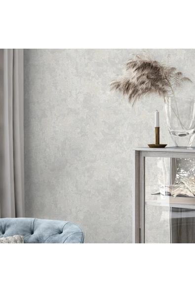 Adawall Vera Duvar Kağıdı Doğal Taş Desenli Non-woven Kağıt Taban Vinil Kaplı