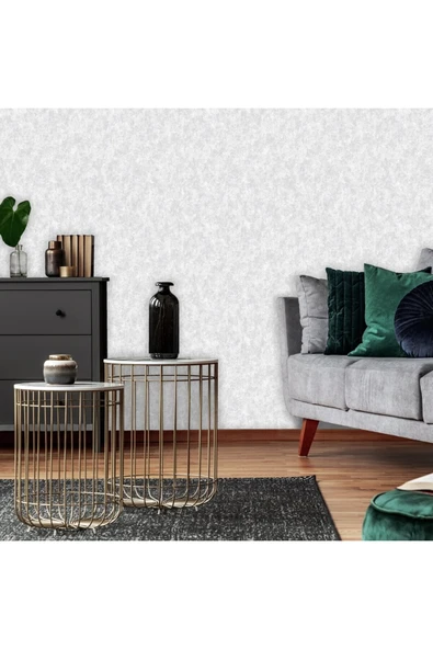 Adawall Soyut Dokulu Deseni ile Duvar Kağıdı, Gri, Açık - Seven Duvar Kağıdı 7817-1 ürün görseli