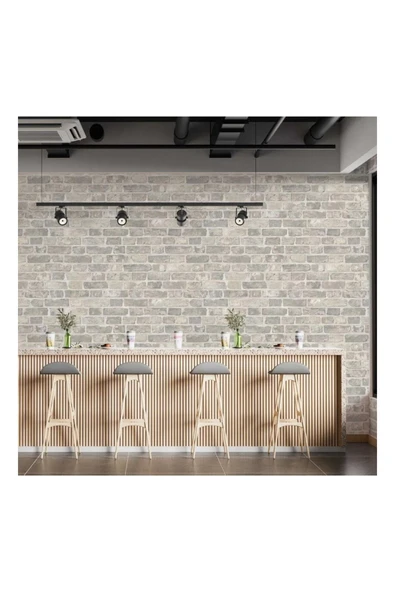 Adawall ROKA 23104-2 TAŞ DESENLİ GRİ DUVAR KAĞIDI 16,5 m2 - Resim 4