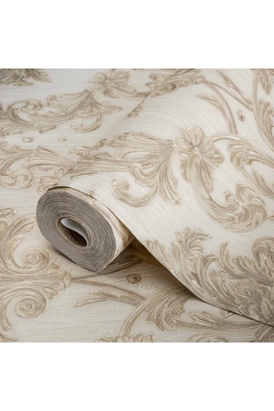 Adawall Damask Rich Ornament Wallpaper Duvar Kağıdı, Ephes 6808-1, 10,60 M² - 3