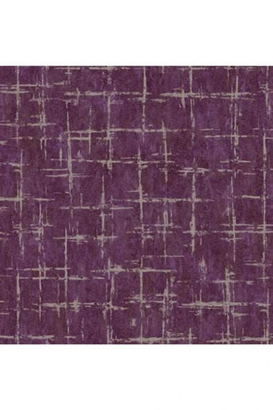 Adawall Seven 7813-7 Mor,dağınık Çizgi Desenli Duvar Kağıdı 16,50m2 - 2