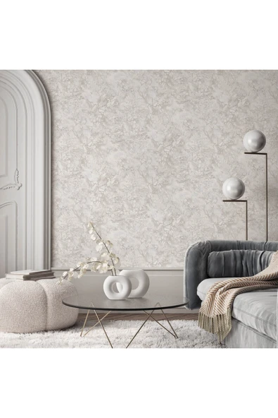 Adawall Roka 23101-6 Mermer Desenli Düz Sade Duvar Kağıdı - 1