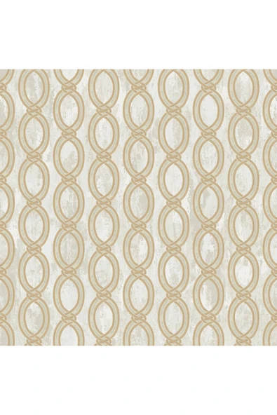 Adawall Duvar Kağıdı Gümüş Altın Figüratif Desen Seven 7808-1 (wallpaper) - Resim 4