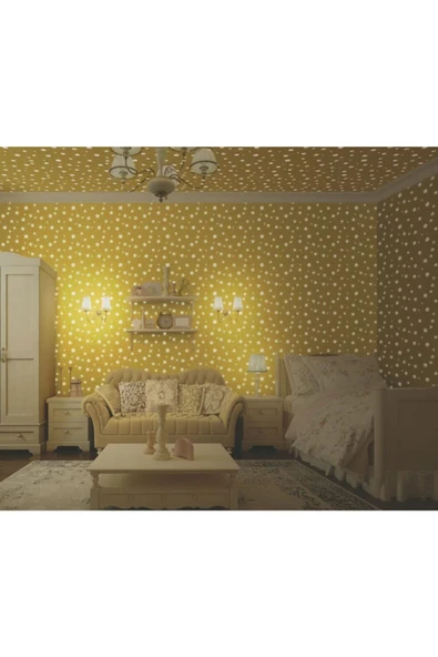 Adawall Adakıds Çiçek Desenli Duvar Kağıdı (10,6m2) - 1