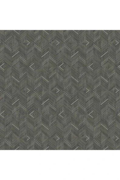 Adawall Geometrik Desen Duvar Kağıdı, Koyu, Yeşil, Beta 1107-4, 16,50 M² - Resim 2