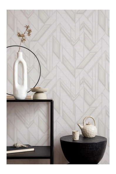 Adawall Infinite Shapes Design Duvar Kağıdı, Icon 24113-1, 16,50 M² - 2