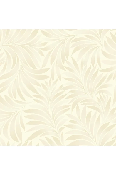 Adawall Tropik Stilize Yapraklar Desen Duvar Kağıdı, Krem, Açık, Beyaz 16,5m2 - Seven 7812-2 - Resim 2