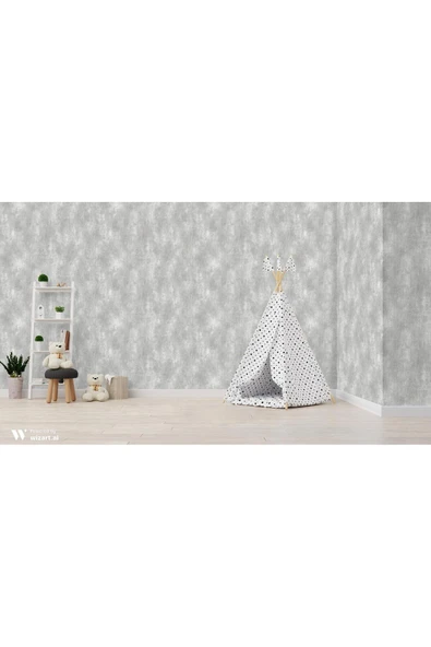 Adawall ROKA 23111-2 GRİ MODERN ESKİTME DUVAR KAĞIDI 16,5 m2 - Resim 2