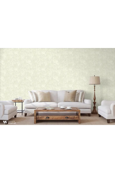 Adawall Beta 1108-1 Beyaz Sıva Desenli Duvar Kağıdı 16,50m2 - 3