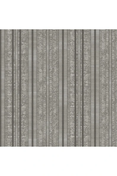 Adawall /OCTAGON 1208-5 KOYU GRİ ÇİZGİLİ DESEN DUVAR KAĞIDI - Resim 3