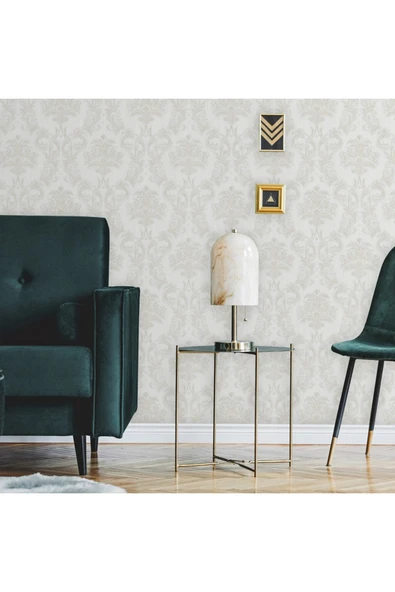 Adawall Damask Rich Ornament Wallpaper Duvar Kağıdı, Ephes 6808-6, 10,60 M² ürün görseli