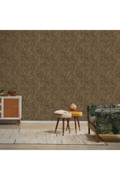 Adawall Octagon Geometrik Desenli Duvar Kağıdı 1211-3 (1211-3 / 10.0 MTR) - 1