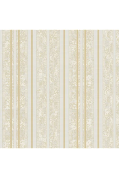 Adawall Octagon 1208-3 Çizgili Duvar Kağıdı (krem) - Resim 3