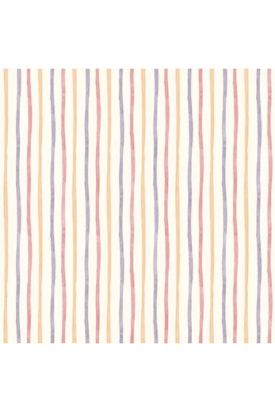 Adawall Çizgili Çocuk Odası Duvar Kağıdı 10,6 m2 -Adakids 8906-1 - Resim 4