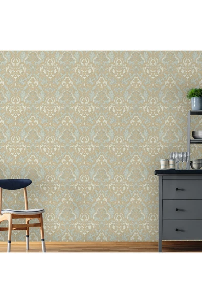 Adawall Ephes 1002-2 Damask büyük, Simli Duvar Kağıdı 10m² - 4