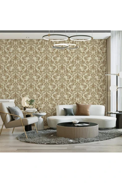 Adawall Seyyah 1305-4 Desenli Damask Duvar Kağıdı - 1