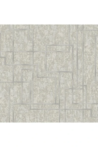 Adawall /OCTAGON 1202-3 GRİ GEOMETRİK DESEN DUVAR KAĞIDI ürün görseli