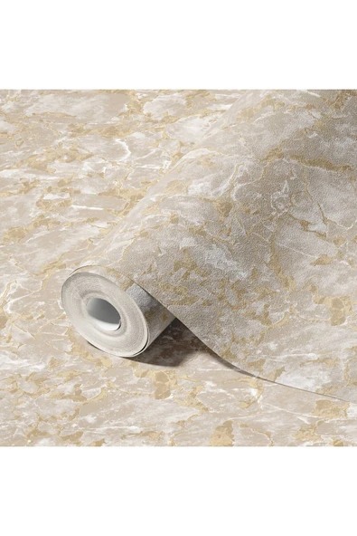 Adawall Roka 23103-2 Mermer Desenli Düz Sade Duvar Kağıdı - 3