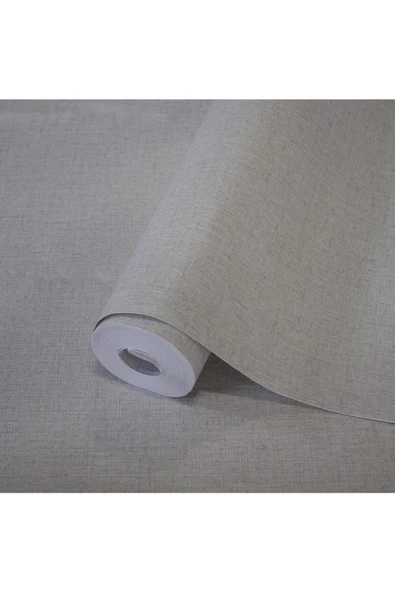 Adawall Octagon 1206-3 Düz Dokulu Duvar Kağıdı (açık Gri) - Resim 2