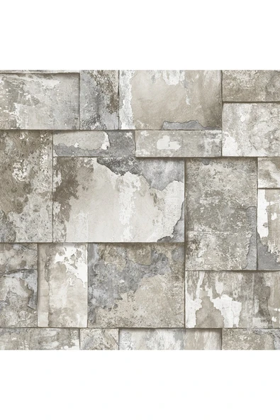 Adawall Roka 23106-2 Doğal Taş Desenli Düz Sade Duvar Kağıdı - 4