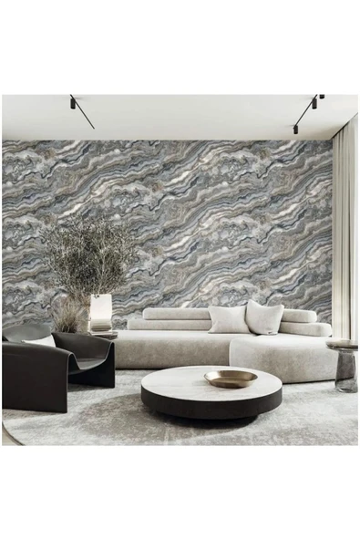 Adawall ROKA 23102-6 Modern Mermer Desenli Duvar Kağıdı 16,5 m2 - 1