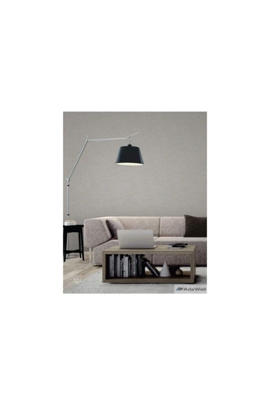 Adawall Kahverengi Hasır Kumaş Desenli Duvar Kağıdı Alfa 3712-3 - 2