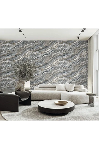 Adawall ROKA 23102-6 Modern Mermer Desenli Duvar Kağıdı 16,5 m2 - 6