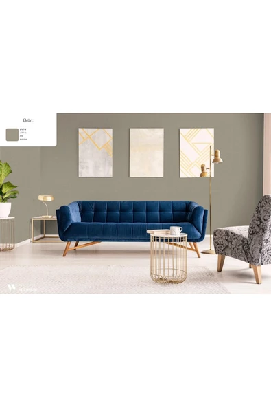Adawall Alfa Duvar Kağıdı Doğal Mermer Ve Taş Görünüm Desenli Non-woven Kağıt Taban Vinil Kaplı(3707-4) - 1