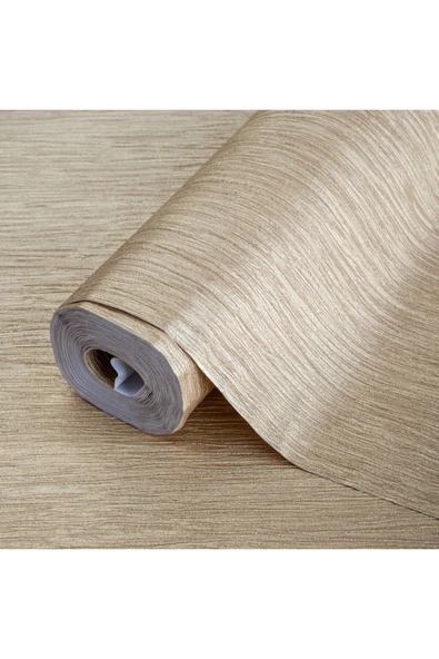 Adawall Textured Plain Wallpaper Duvar Kağıdı, Bakır, Altın - Ephes 6801-7, 10,60 M² - Resim 3