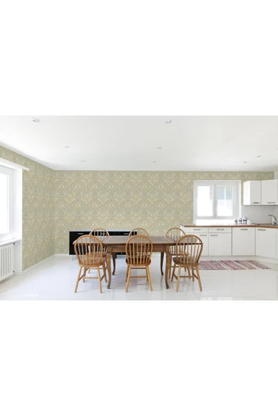 Adawall Ephes 1002-2 Damask büyük, Simli Duvar Kağıdı 10m² - 3