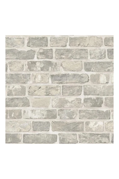 Adawall ROKA 23104-2 TAŞ DESENLİ GRİ DUVAR KAĞIDI 16,5 m2 - Resim 3