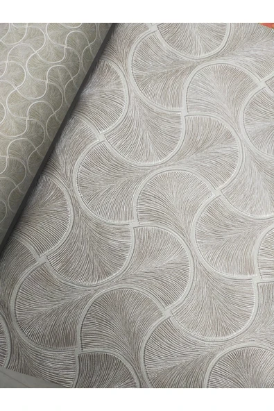 Adawall Omega 23201-4 Koyu Gri Istiridye Desenli Duvar Kağıdı 16,50m2 - 3