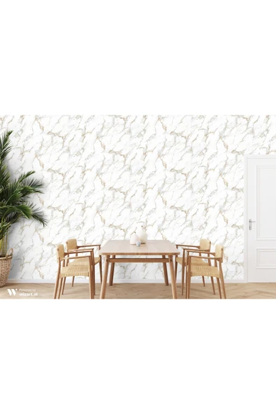 Adawall Beta 1109-1 Gri-bronz Damarlı Mermer Desenli Duvar Kağıdı 16,50m2 - 2