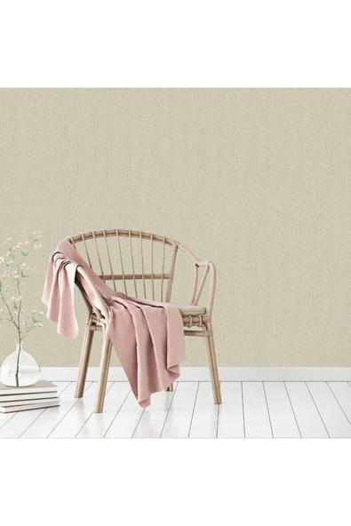 Adawall Düz Desenli Duvar Kağıdı, Bej, Ephes 1013-2, 10,60 M² - 1