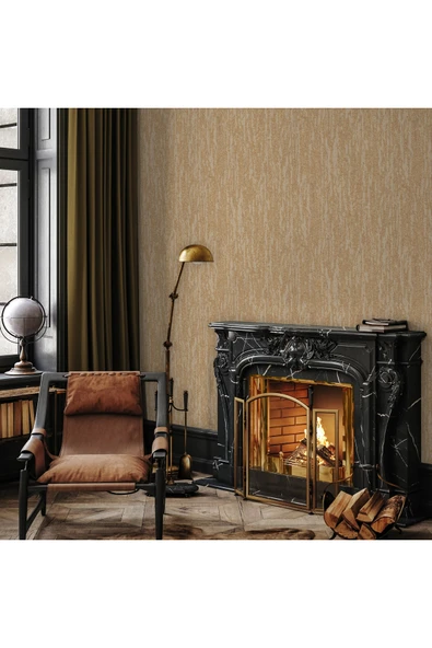 Adawall Vera 1508-4 Kendinden Desenli Düz Sade Duvar Kağıdı - 2