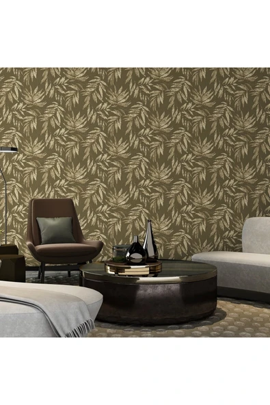 Adawall Yaprak Desenli Duvar Kağıdı, Ephes 1012-3, 10,60 M² - 5