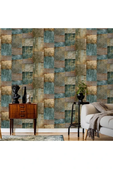 Adawall Octagon Koleksiyonu Duvar Kağıdı 1215-1 - Resim 2