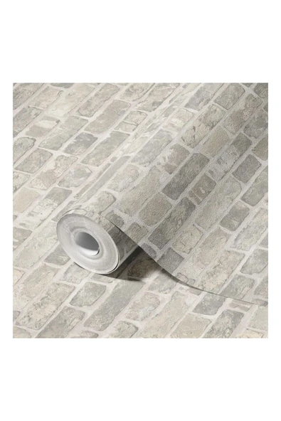 Adawall ROKA 23104-2 TAŞ DESENLİ GRİ DUVAR KAĞIDI 16,5 m2 ürün görseli