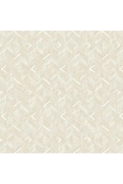 Adawall Geometrik Desen Duvar Kağıdı, Bej, Beta 1107-1, 16,50 M² - 2