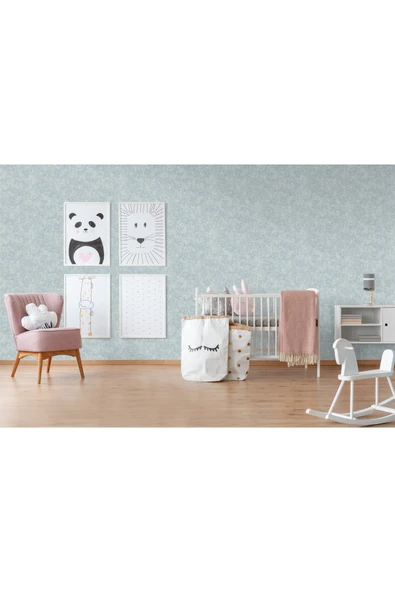 Adawall Tropicano Klasik Duvar Kağıdı 9912-6, Mavi | Ce, Iso 9001, Iso 10002, Iso 14001, Ohsas 18001 - Resim 2