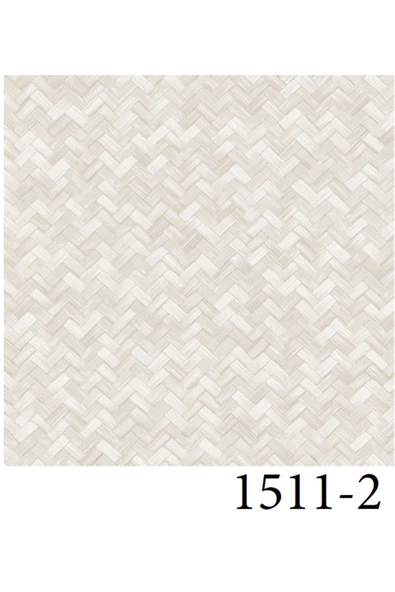 Adawall Vera 1511-2 Kabartmalı Geometrik Modern Hasır Desenli Duvar Kağıdı - 1