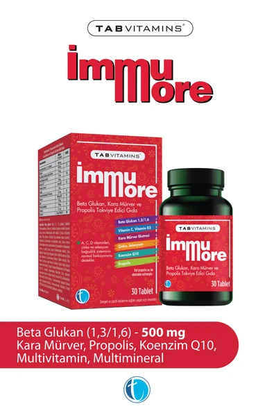 Tabvitamins İmmumore 30 Tablet ürün görseli