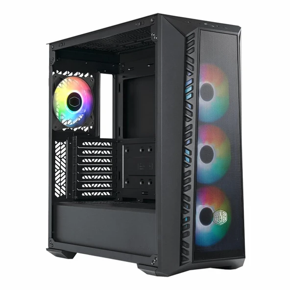 Cooler Master MasterBox MB520 USB 3.2 ARGB eATX Mid Tower Siyah Kasa - Resim 3