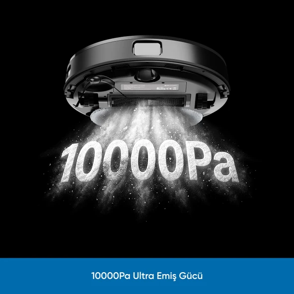 Şımart katya U Akıllı Robot Süpürge 10000Pa Yüksek Emiş Gücü, Otomatik Mop Yıkama ve Kurutma - 2