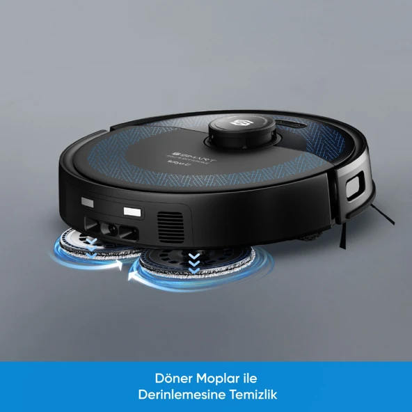 Şımart katya U Akıllı Robot Süpürge 10000Pa Yüksek Emiş Gücü, Otomatik Mop Yıkama ve Kurutma - 5