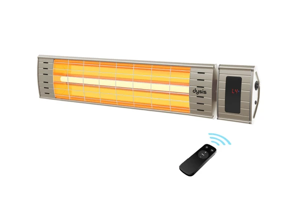 Art Plus Karbon Serisi IP65 Suya-Toza Dayanıklı 2300 W Bej Uzaktan Kumandalı İç/Dış Mekan Isıtıcı - Resim 2