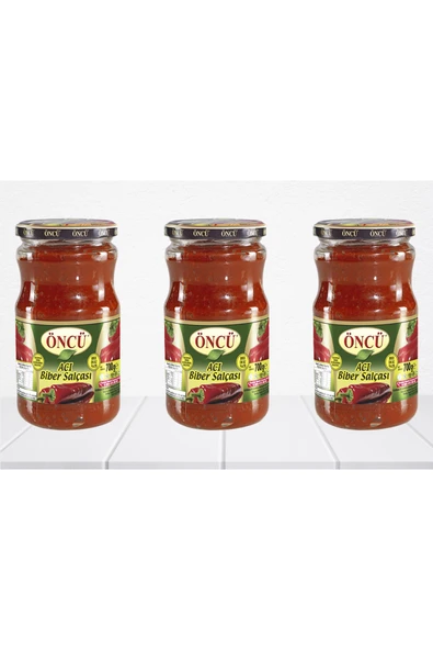 Acı Biber Salçası 700 g 3 adet