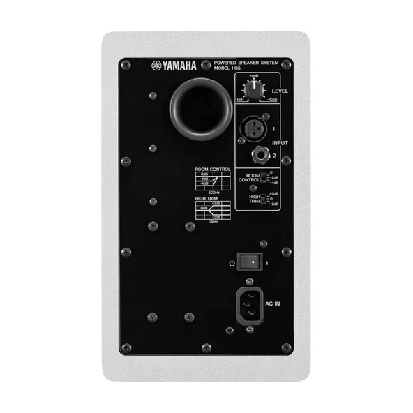 Yamaha HS5 Aktif Stüdyo Monitör Beyaz (Tek) - 4